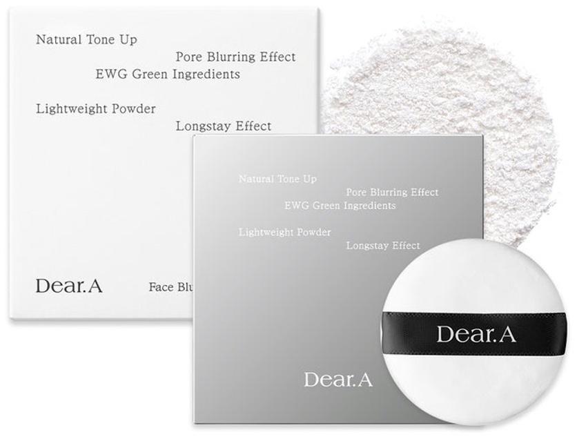 Пудра Dr. Althea Dear.A Face Blur Finishing Powder Матирующая Пудра Прозрачная 8g сухая Прозрачная прозрачный