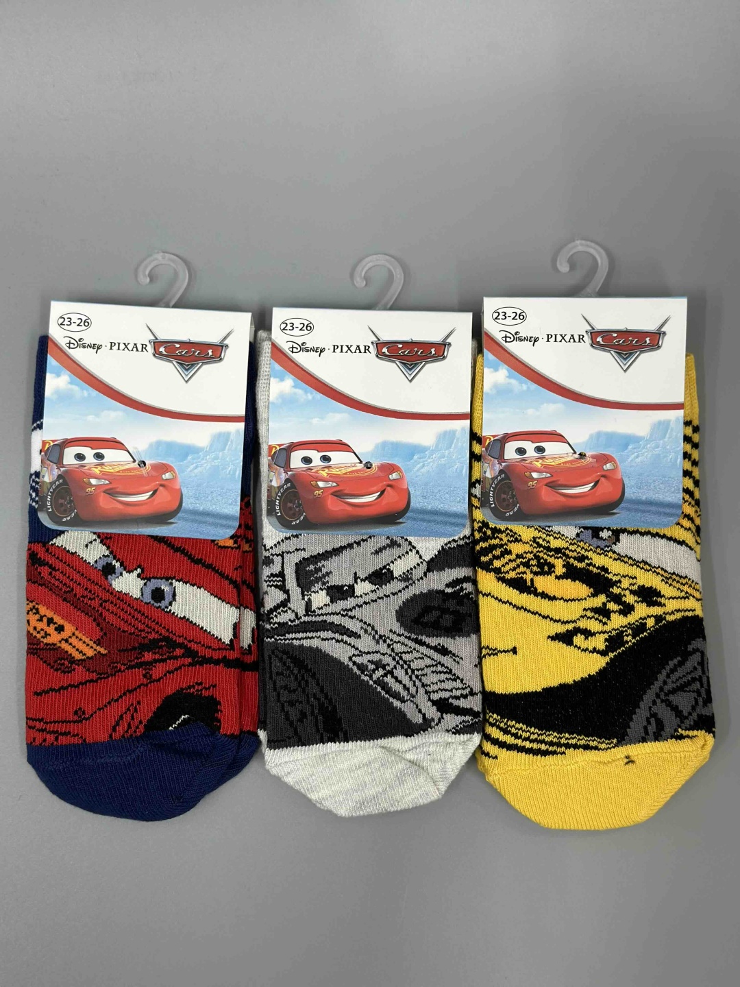 Носки UNI STORE 18202 3 пары мультиколор 5-6 лет