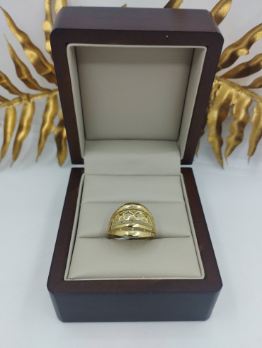 Dinara Gold NR. 2628 размер 20 вес 1.9 г золото, без вставок