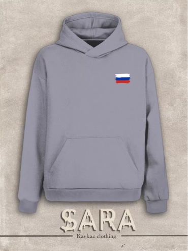 Худи серый