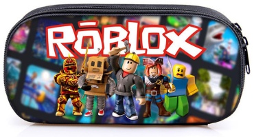 Пенал Salem Balapan Roblox, застежка молния, мультиколор