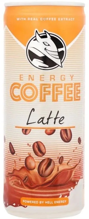 Холодный кофе Hell Energy латте 250 мл