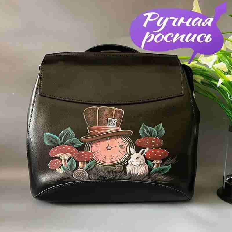 Рюкзак текстиль черный
