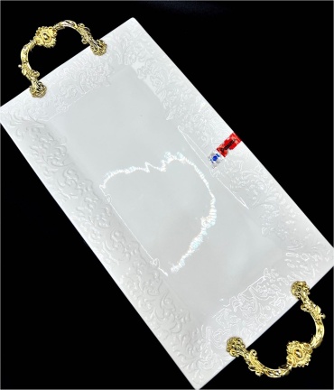 Блюдо Toiposuda 48.4х22.5 см, фарфор, 2 шт