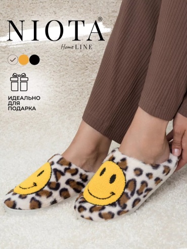 Тапочки Niota Line белый