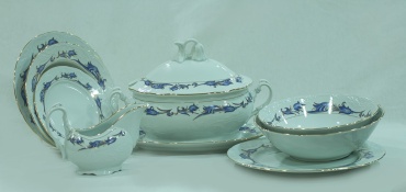 Сервиз на 6 персон Epiag Lofida Porcelain Tulip, предметов: 25, столовый, фарфор