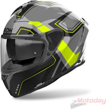 AIROH SPARK 2 DART YELLOW GLOSS желтый, черный XL