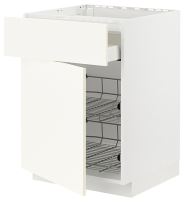 Кухонный шкаф корпус напольный IKEA METOD / MAXIMERA 495.075.64, 60x61x80 см