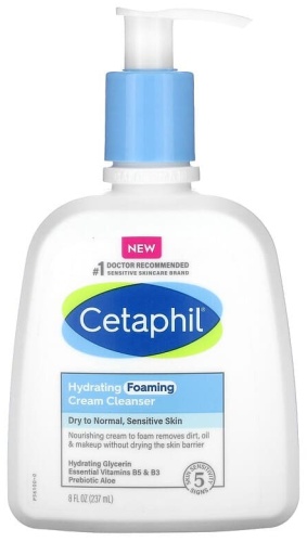Cetaphil Увлажняющий очищающий крем-пенка, 237 мл крем-пенка 237 мл