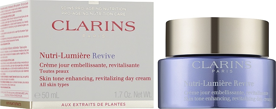 Clarins крем Nutri-Lumiere Revive Day Cream для лица 50 мл