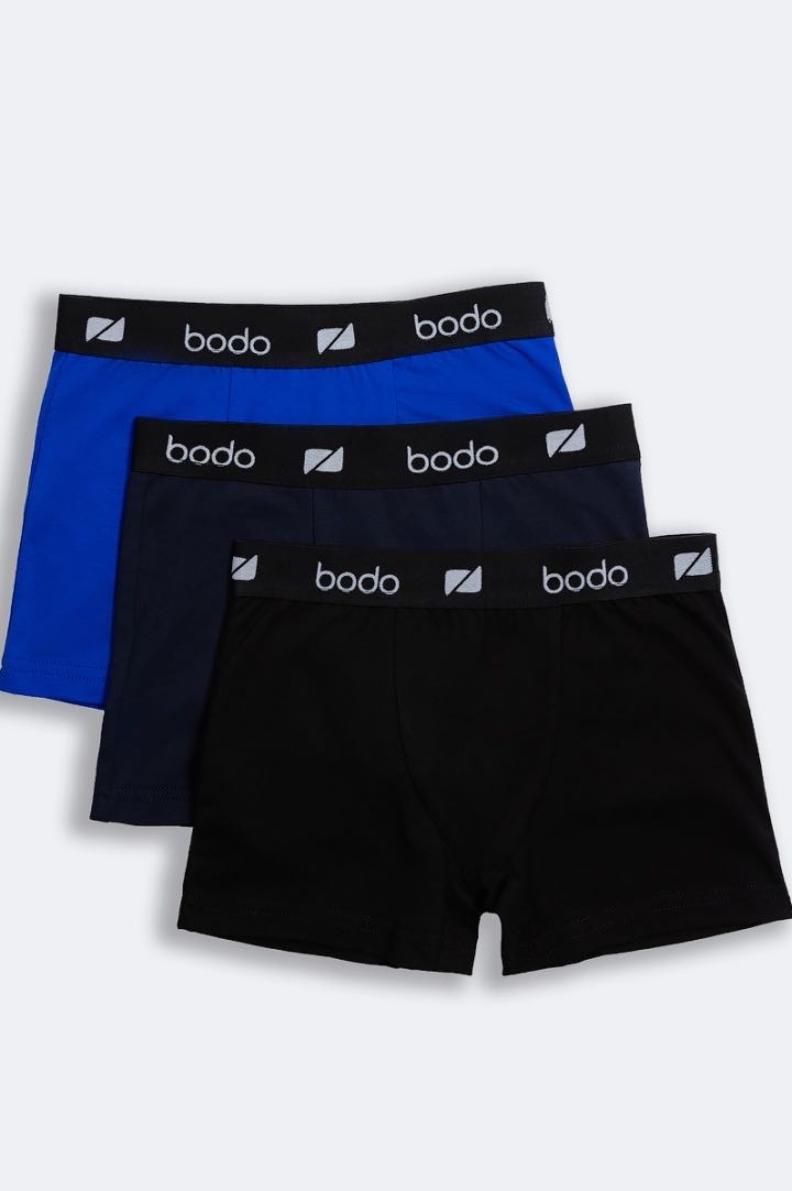 Боксеры Bodo черный, синий
