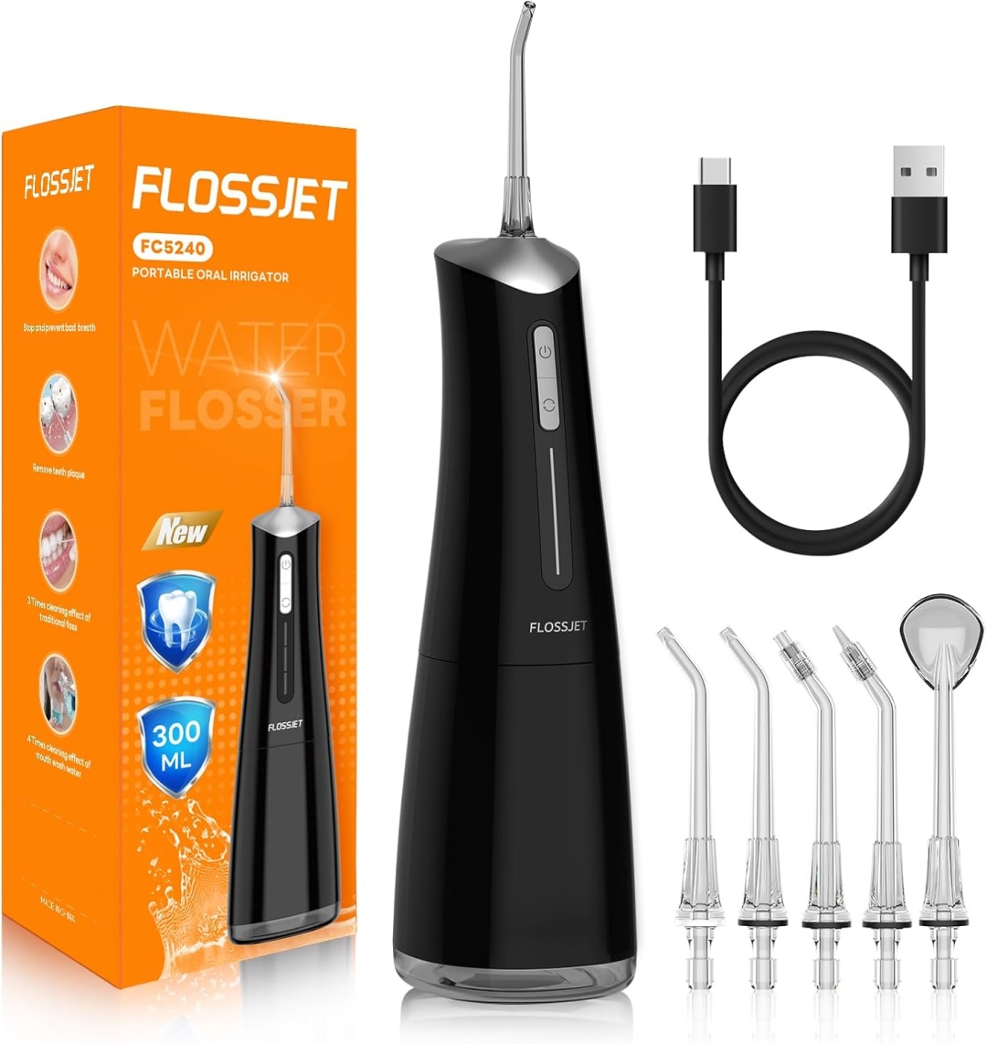 FlossJet ирригатор FC5240 импульсный, портативный