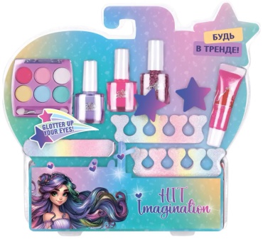 HIT IMAGINATION Набор косметики «Будь в тренде!» набор 5+