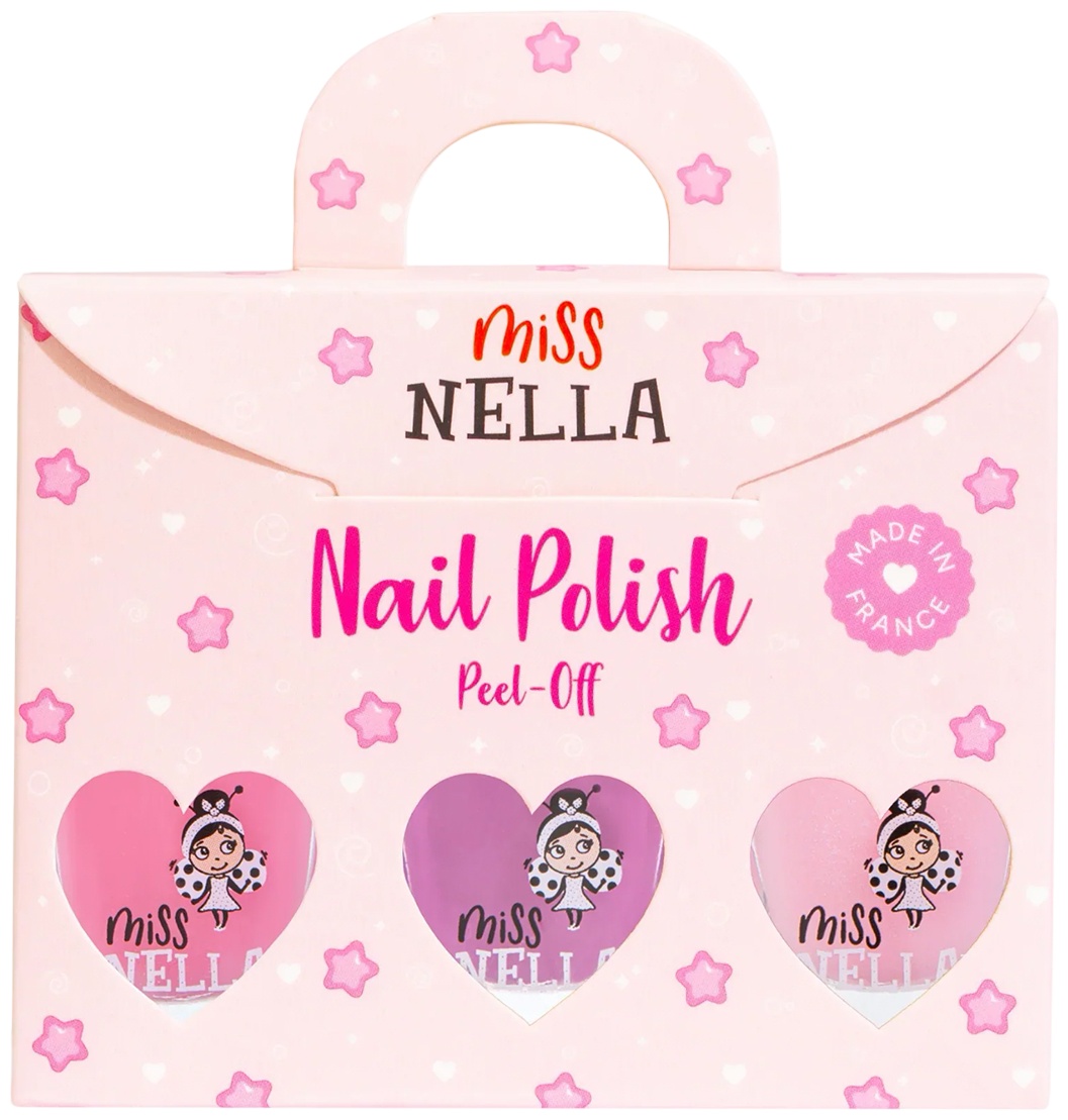 Miss Nella Sweet Little Pack 3-pack (MN05, MN03, MN04) лак для ногтей 3+