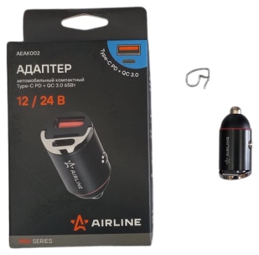 AIRLINE AEAK002 USB Type-C, USB черный