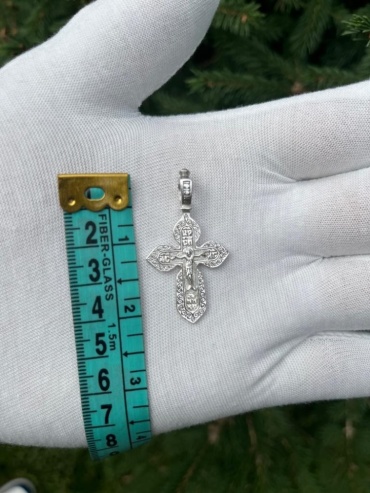 Крестик SAKKAZY 684814781 вес 4 г серебро, без вставок