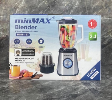 Блендер стационарный minMAX MNB-127 серебристый
