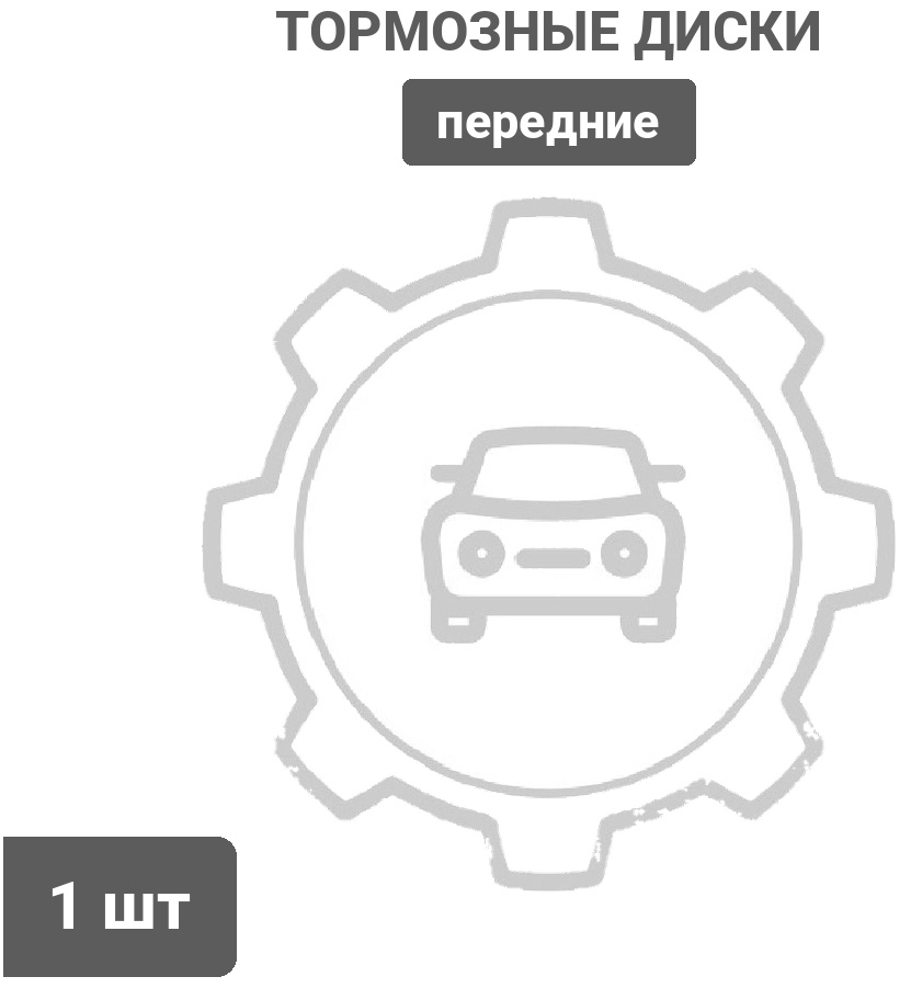 Диски PATRON передние PBD1269