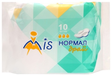 MiS прокладки Прокладки «Mis» Normal Dry, 10 шт. 10 шт