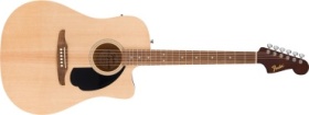 Гитара акустическая Fender California Debut Redondo CE Natural 097-4010-521 коричневый