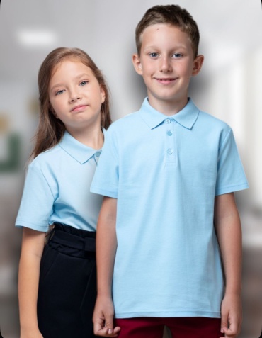 Рубашка Elitex kids голубой