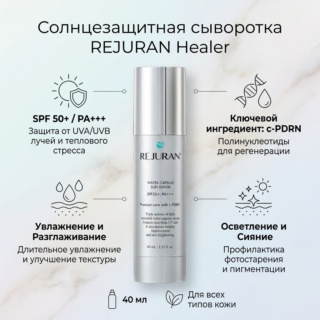REJURAN сыворотка SPF50 для лица 40 мл