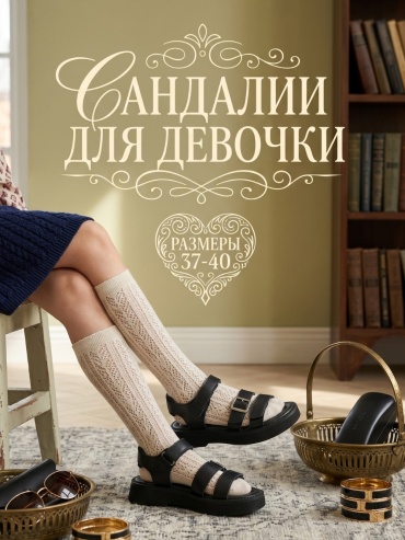 Сандалии Panda Kids мультиколор, серебристый, черный