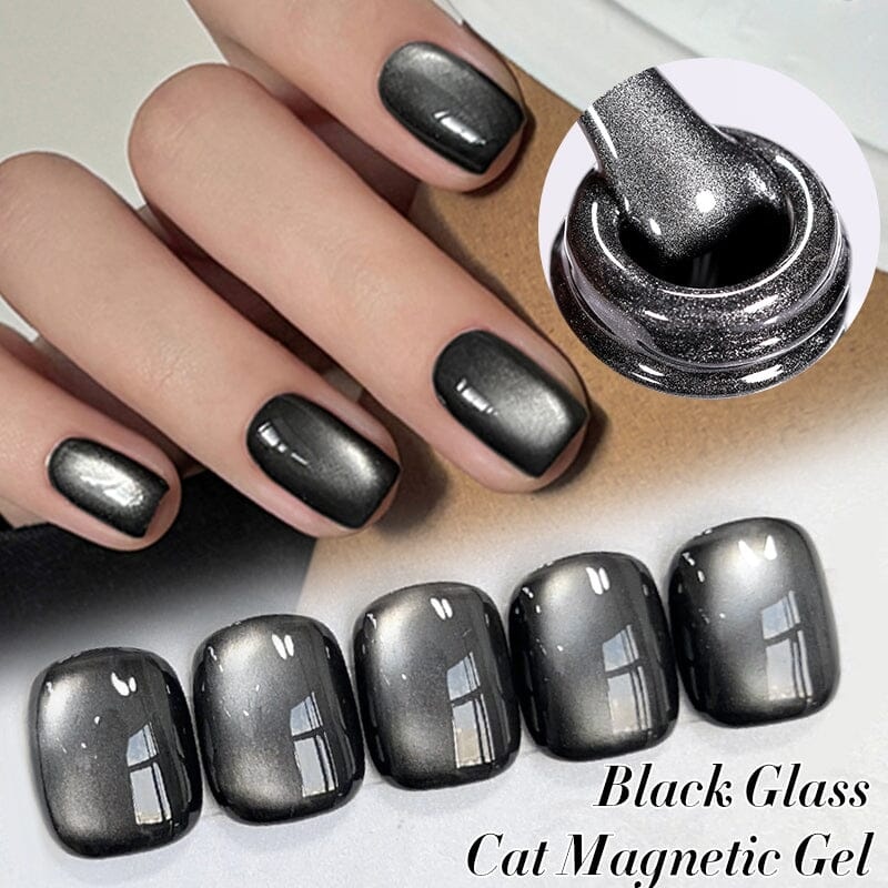BORN PRETTY гель для дизайна Black Glass Cat Magnetic Gel Polish BGC01-MY76 10 мл