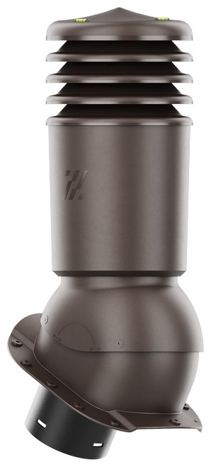 Krono-Plast вентиляционная труба для скатной кровли 469901680 480x240 мм, коричневый