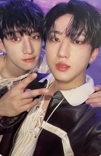 Stray Kids Bang Chan Changbin Rockstar album unit photocard