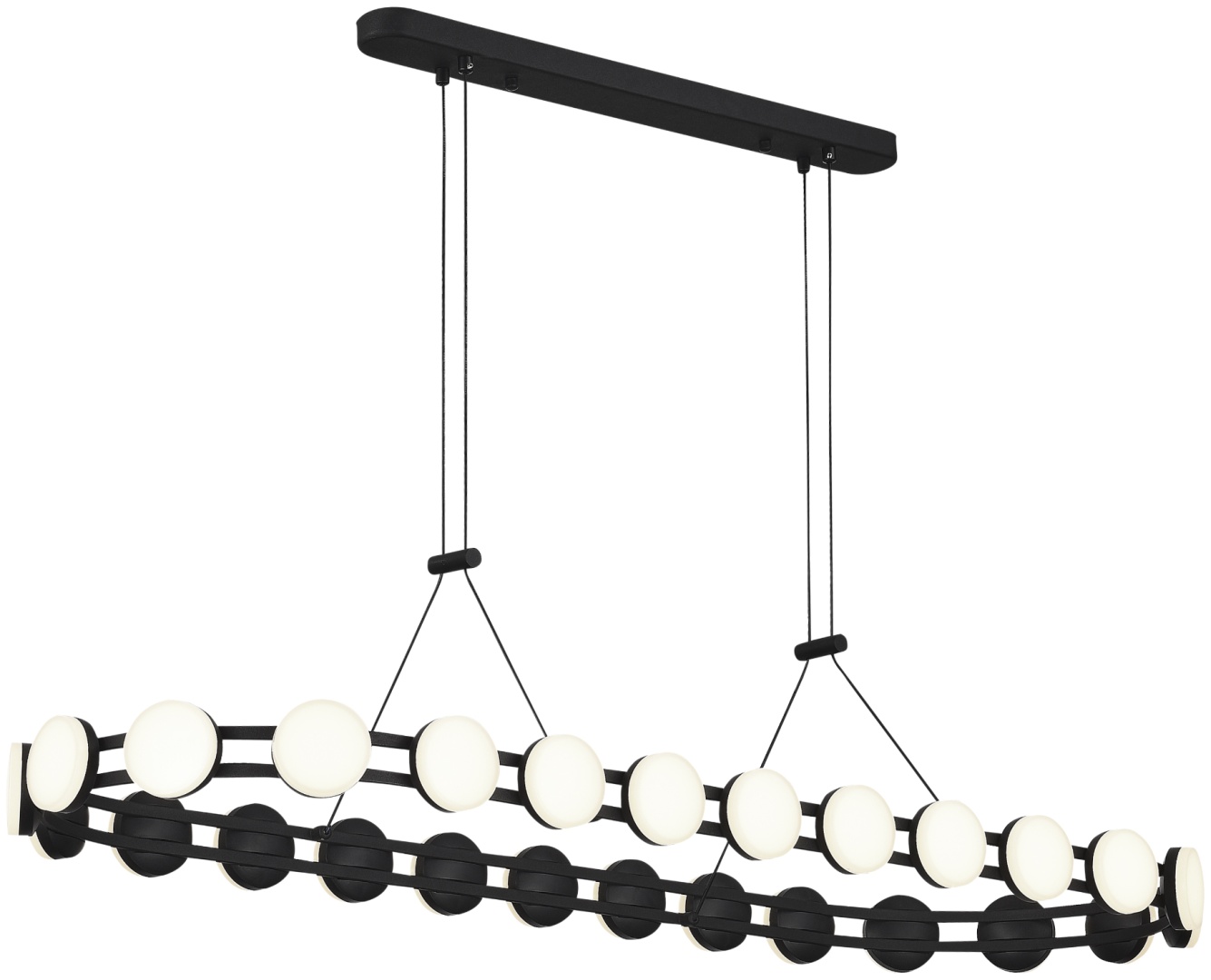 Люстра подвесная SVET KZ LED, кол-во ламп: 1 шт