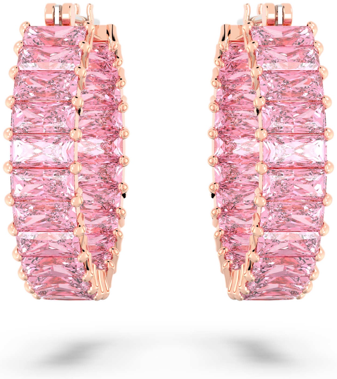 Серьги Swarovski ювелирный сплав, кристаллы Swarovski