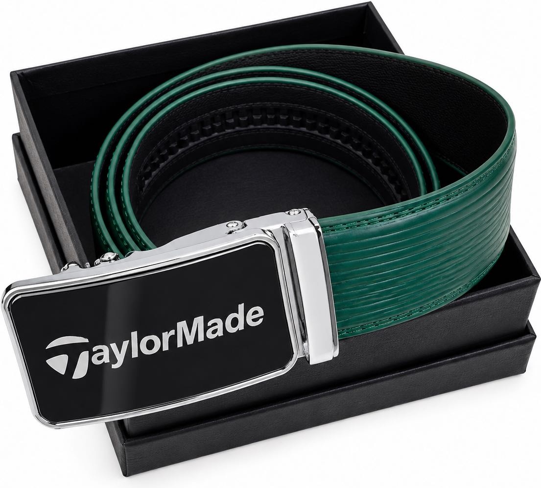 Ремень Taylormade натуральная кожа 115 см зеленый