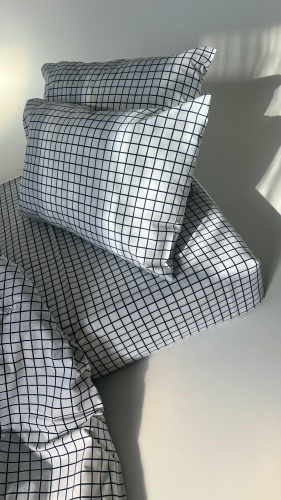 Комплект ABAI FABRIKASY БАЗОВАЯ 1.5-спальный хлопок, 4 наволочки: 50x70 см, 70x70 см