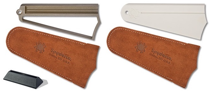 SPYDERCO набор для заточки GOLDENSTONE + WEBFOOT CBN, керамика, синтетический алмаз