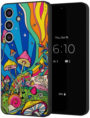 Чехол Mcover для Samsung Galaxy S25 рисунок