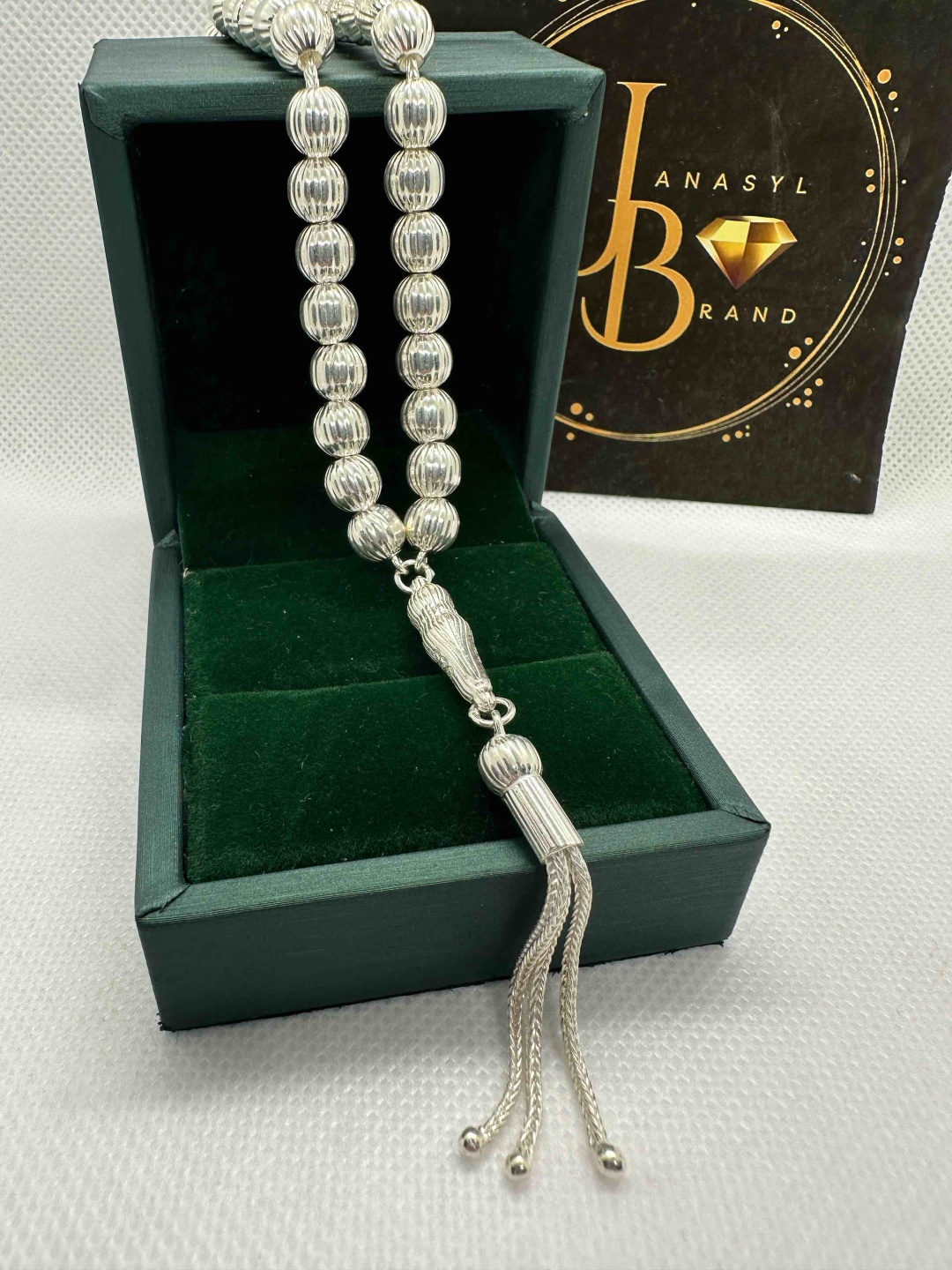 Четки JANASYL Brand ручные серебро без вставок