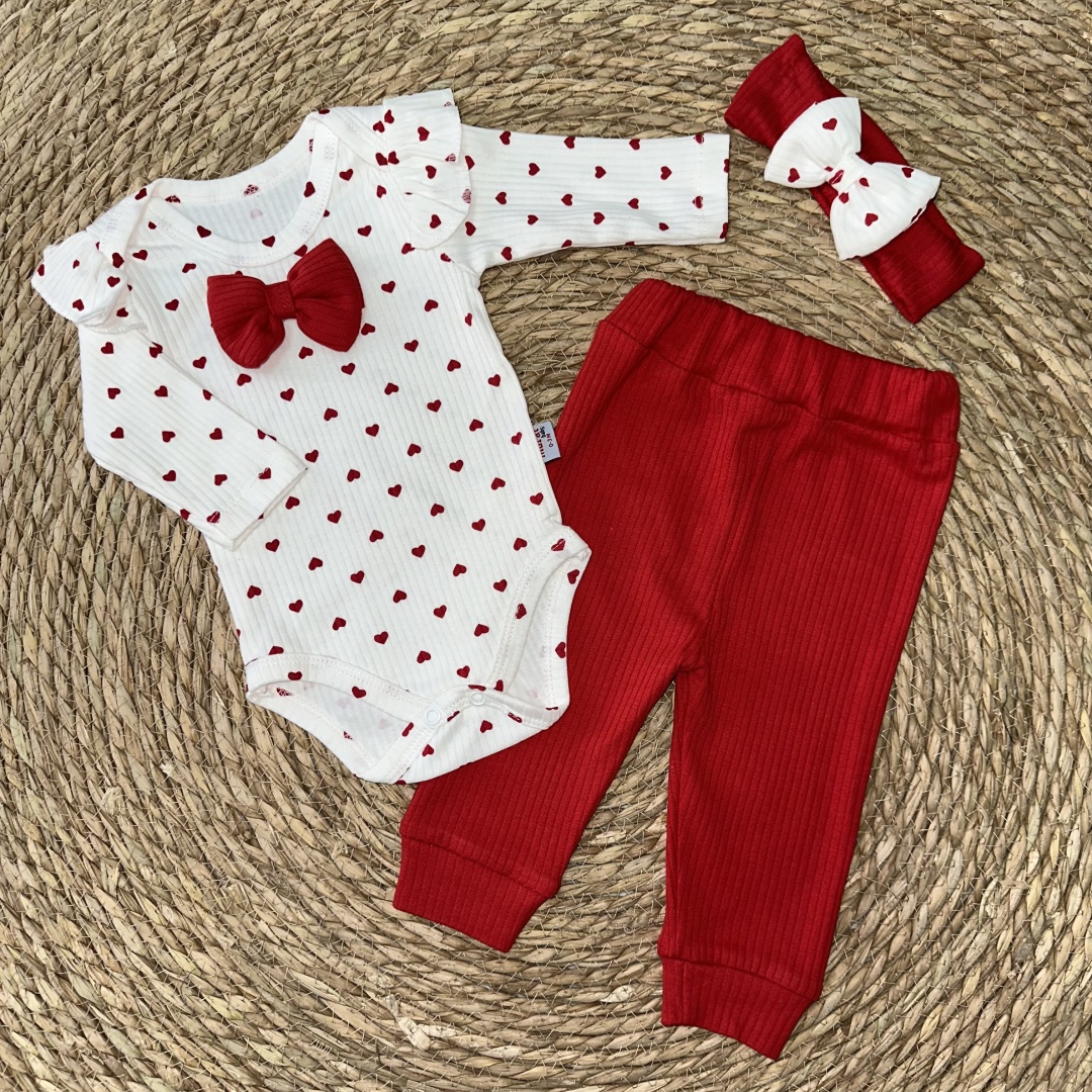 Комплект Murat Baby белый, красный