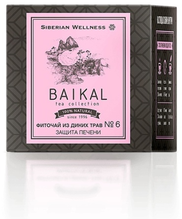Siberian Wellness фито-чай Baikal Tea Collection - № 6 (Защита печени) 0.45 г