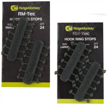 Стопор Ridge Monkey Стопорная бусина на крючок RidgeMonkey Connexion Hook Ring Stops Small RMT233 24 шт