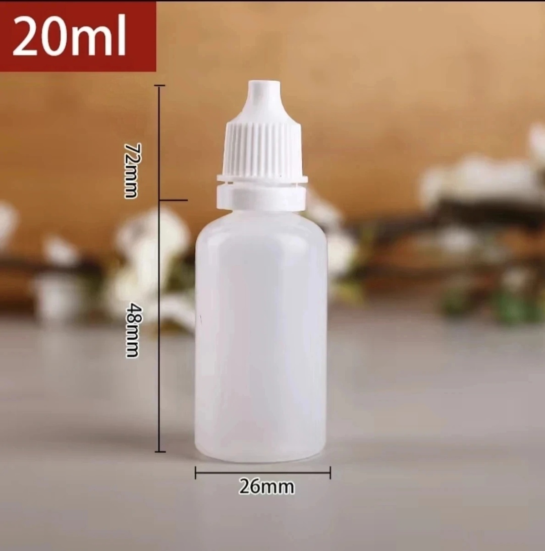 Флакон дорожный пластик 20 мл 3 шт