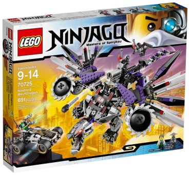 Конструктор LEGO Ninjago 70725, деталей 691 шт