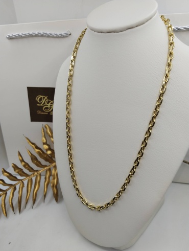 Dinara Gold NR 2763 длина 60 см, вес 20.85 г золото, плетение якорное