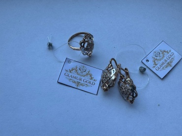 GLAMUR GOLD 726728 вес 6 г золото, без вставок