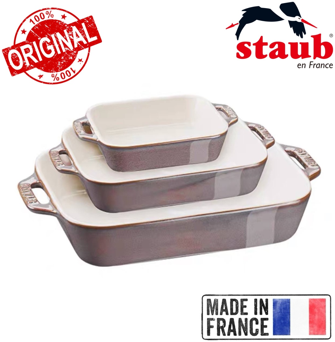 Staub форма Ceramique Ancient Grey, керамика