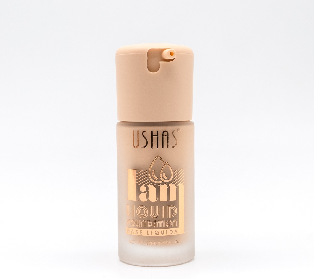 Ushas Жидкая тональная основа/Liquid Foundation тональный крем 05 28 г