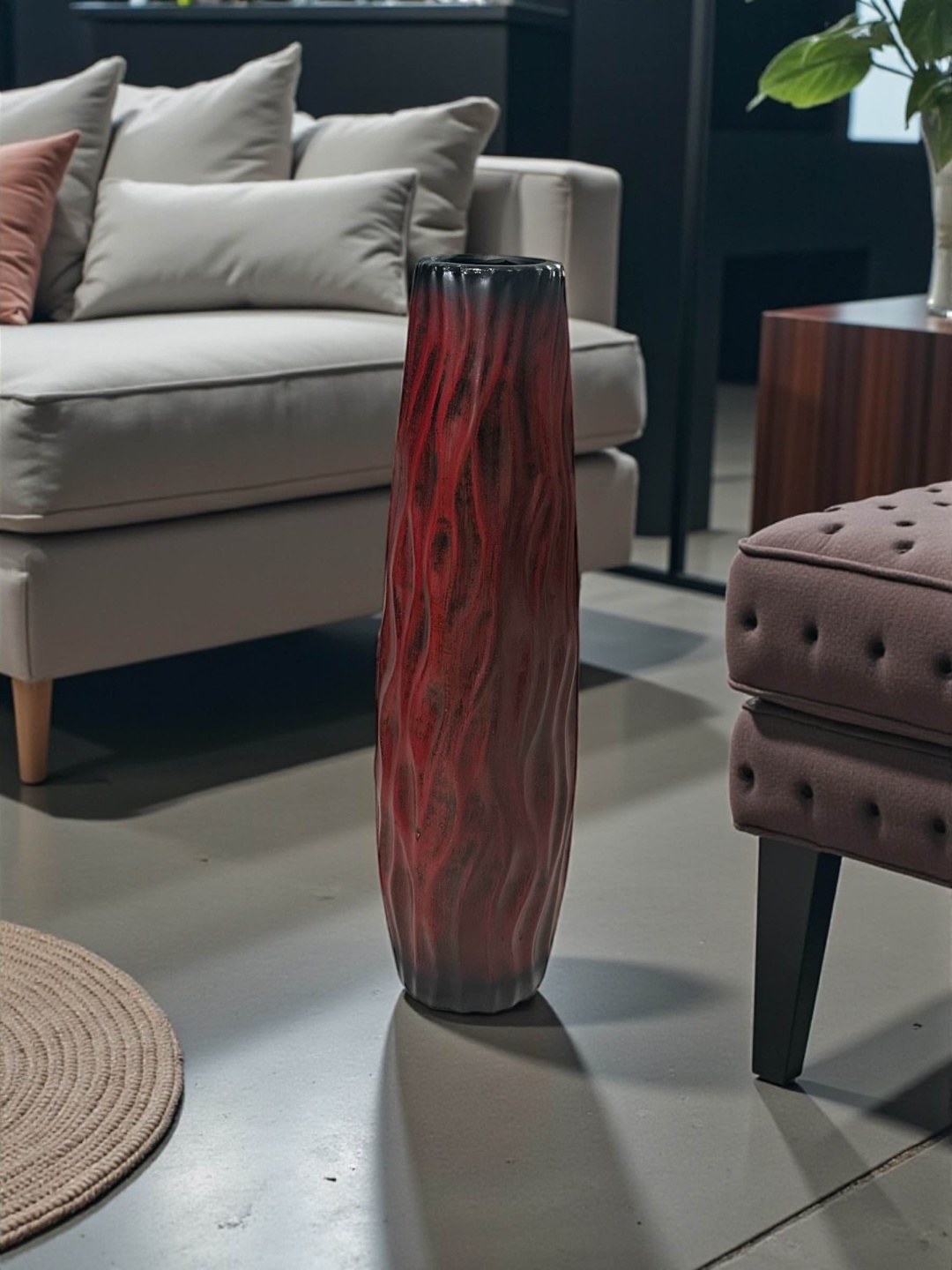 1st Home Linen ваза 58 см Ваза Напольная 58 см Большая, гипс