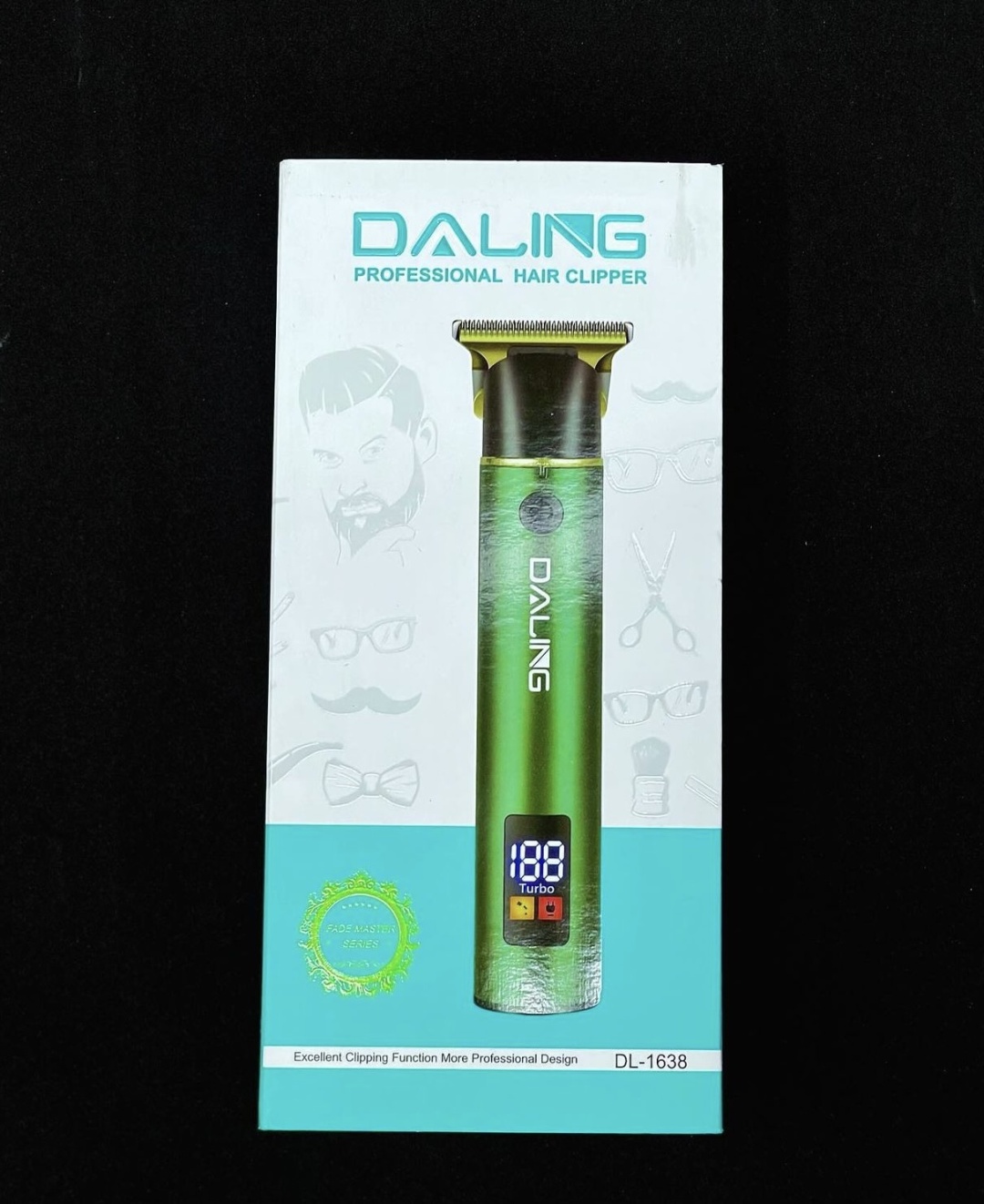 DALING набор для стрижки DL-1638 черный, золотой
