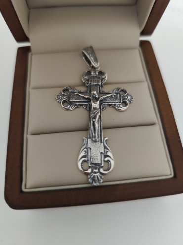 Крестик BEST JEWELER 051820946 вес 9.26 г серебро, без вставок