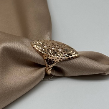 Кольцо Ballerina Jewelry k326 размер 19 вес 2.03 г золото, без вставок